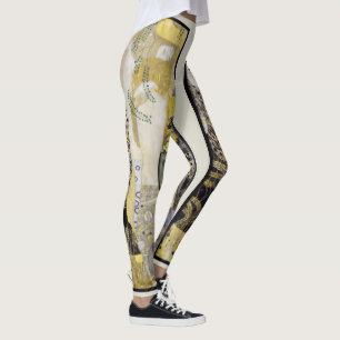 Legging Hydra (serpentes d'água I) por Gustav Klimt
