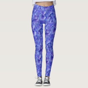 Legging Hydrangea Blue