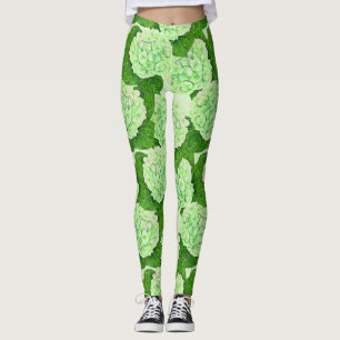 Legging Hydrangea watercolor