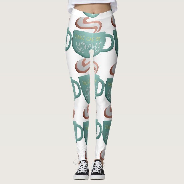 Legging Hygge Drink Self-Care Thunder_Cove (Frente)