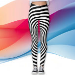 Legging Hypnotize Collow Runners<br><div class="desc">Prepare-se para virar as cabeças com estas pernas de mulher que chamam a atenção apresentando uma design espiral branca e negra moderna! Perfeito para quem ama um pouco de diversão e magia em seu armário, essas leggings brincam com os conceitos mesmerizantes de hipnose e ilusões ópticas psicodélicas. O padrão hipnótico...</div>