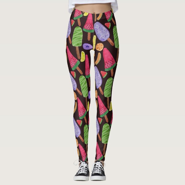 Legging Ice cream pattern | Lollies pattern | lollipop 4 (Frente)