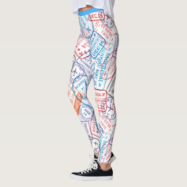 Legging ícone de viagem (Esquerda)