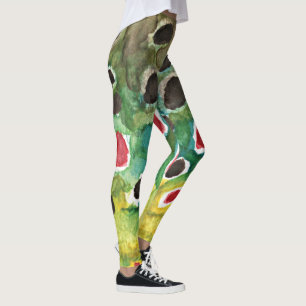 Legging Ictiologia da Pesca de Trutas Marrons