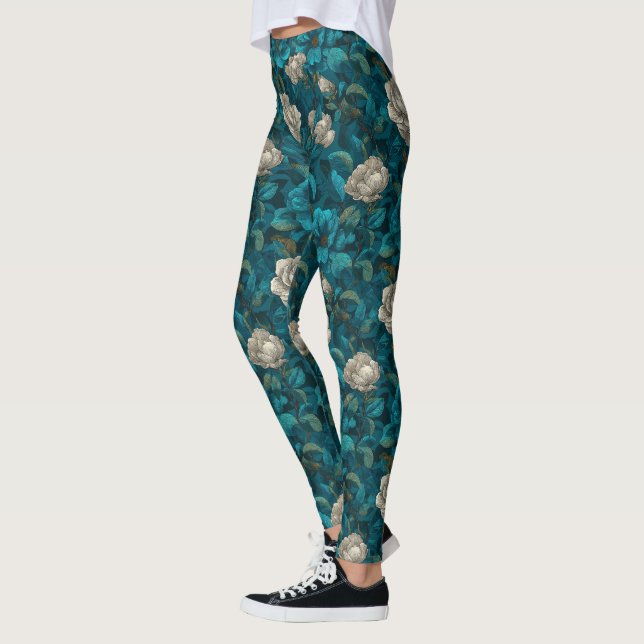 Legging Ideias de Presentes das Gardenias do Ginásio para  (Esquerda)