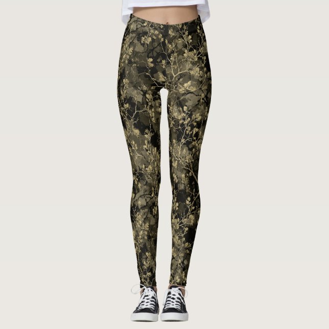 Legging Idéias de presentes de aniversário de camuflagem e (Frente)