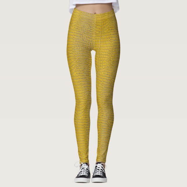 Legging Ideias de Presentes de Pétalas com Estampa de Anim (Frente)