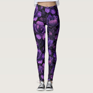 Legging Ideias de Presentes Fantasia de Gardenias para Tre