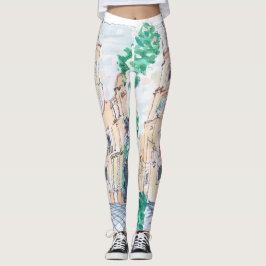 Legging Igreja Amarela