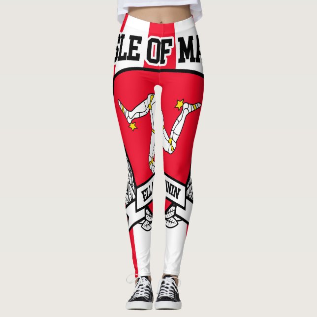 Legging Ilha do homem (Frente)