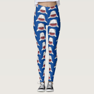 Legging ilustração da média dos desenhos animados de tubar
