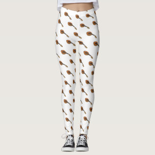 Legging Ilustração de desenho animado de Mandolin