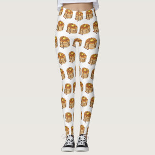 Legging Ilustração de desenho animado de Pancake