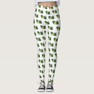 Legging Ilustração de desenho animado de pepino