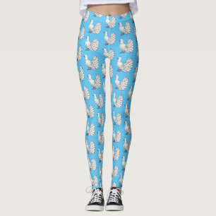 Legging Ilustração de desenho animado de pombo-cauda