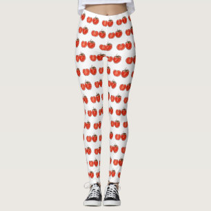 Legging Ilustração de desenho animado de tomate