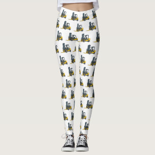 Legging Ilustração de desenho animado do empilhador