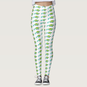 Legging Ilustração de desenho do campeão de Jackson