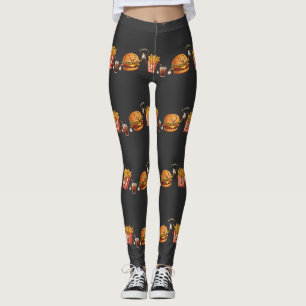 Legging Ilustração de Personagens Fofos e Kawaii de Amigos