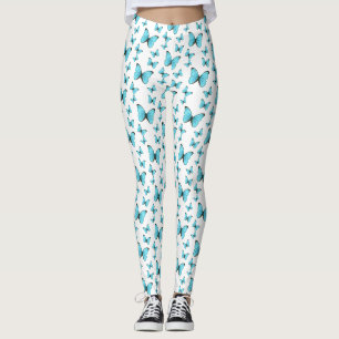 Legging Ilustração do desenho animado das borboletas Morph