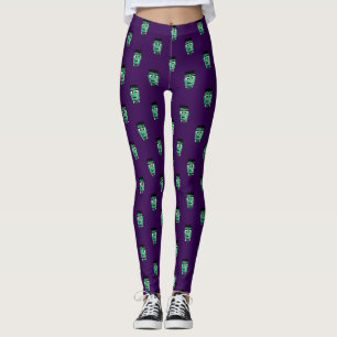 Legging Ilustração do Monstro de Frankenstein