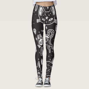Legging Ilustração Isolada da Bruxa