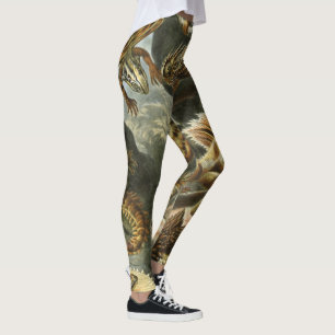 Legging Ilustração velha Lacertilia da forma de Ernst