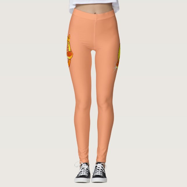 Legging Ilustração Zodiac Libra (Frente)