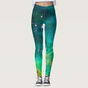 Legging Imagem da galáxia do conjunto de estrela da