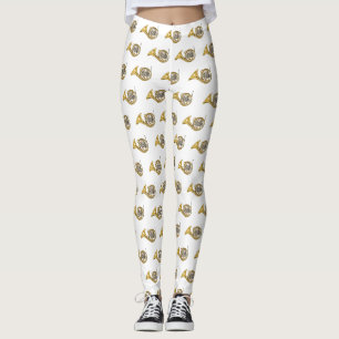 Legging Imagem de desenho animado francês