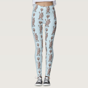 Legging Imagem de desenhos animados engraçados