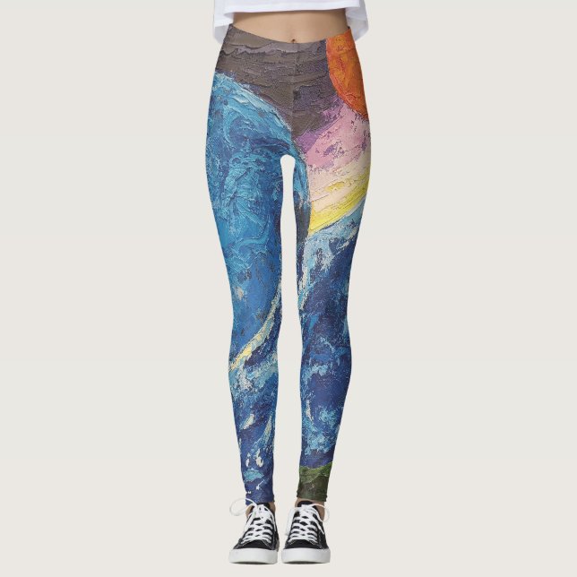 Legging Imagen de mi obra Horizonte (Frente)