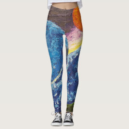 Legging Imagen de mi obra Horizonte
