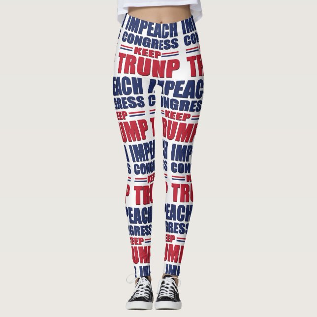 Legging Impedir o Congresso e Manter Trump (Frente)