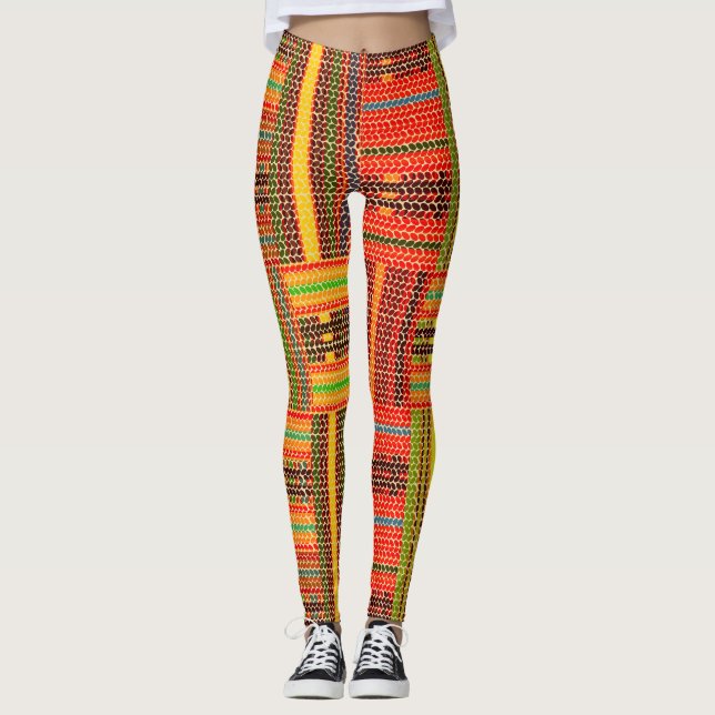 Legging impressão africano (Frente)