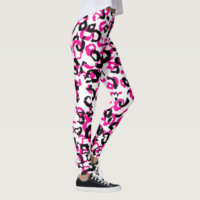 Legging Impressão animal rosa (Direita)