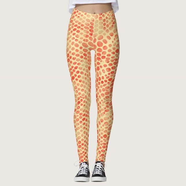 Legging Impressão Cobra de Aquarela (Frente)