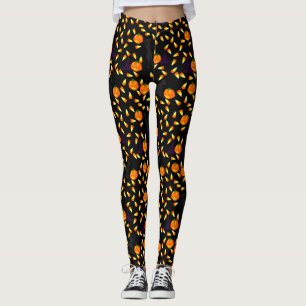 Legging Impressão da novidade do milho de doces do Dia da