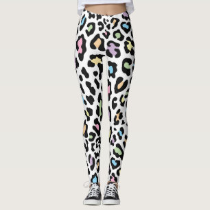 Legging Impressão de Chita Bonita e Colorida