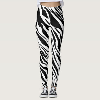 Legging impressão de pele animal