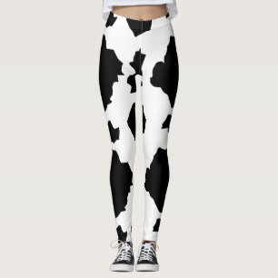 Legging Impressão de vaca