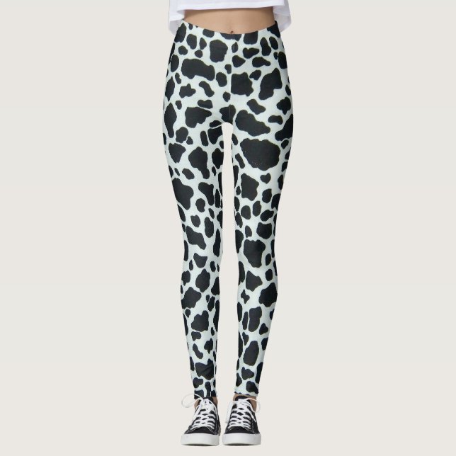 Legging Impressão de vaca (Frente)