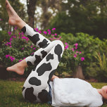 Legging Impressão de vaca preto e branco<br><div class="desc">Leggings de Impressão de Vaca Negra e Branca são uma adição versátil e na moda para seu armário. Apresentando um clássico design, essas leggings exibem o icônico padrão de impressão preto e branco da vaca. As cores contrastantes criam um impacto visual impressionante, acrescentando sofisticação e modernidade à sua roupa. Feitas...</div>