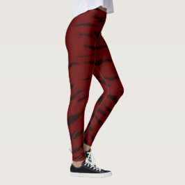 Legging Impressão digital Red Tiger