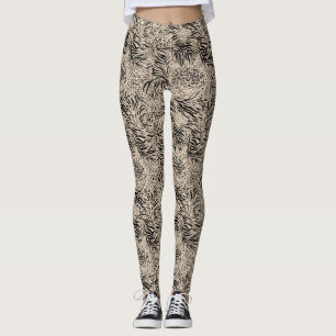 Legging Impressão em animais negros/leves