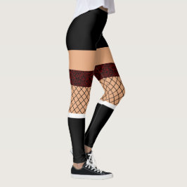 Legging Impressão engraçado, dama de meia, garota da escol