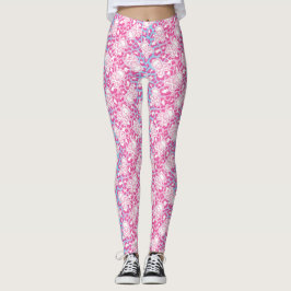 Legging Impressão estética do Gótico Pastel Leopard Jolly