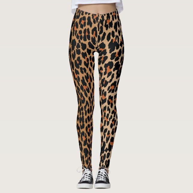 Legging Impressão Leopardo (Frente)