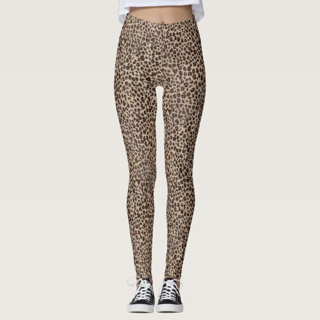 Legging Impressão Leopardo (Frente)