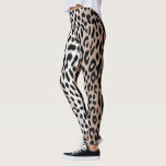 Legging Impressão Leopardo Cheetah de duas tonalidades<br><div class="desc">Metálica Brilhante Cheetah Leopard com dois tons Padrão Imprimiu calças de leggings de ginástica esportiva feminina.</div>